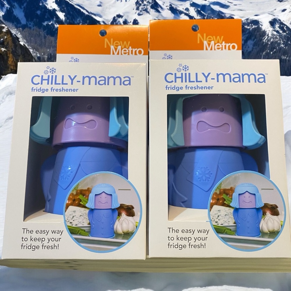 🥶 2-PK BUNDLE - Chilly Mama Fridge Freshener 🥶   NWT!!